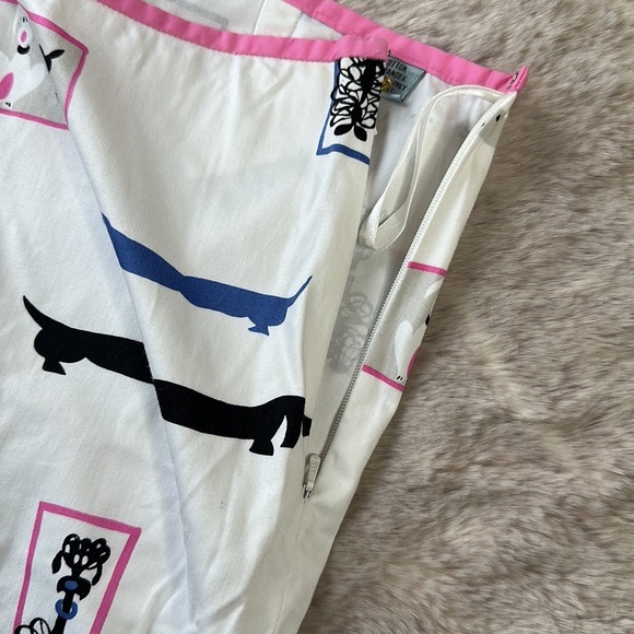 Itw by Claude Brown | Dog Motif Cropped Pants - Picture 5 of 11